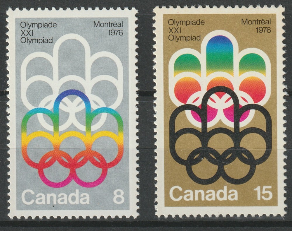 CANADA 1973 #623-24 1976 Olympic Games - MNH