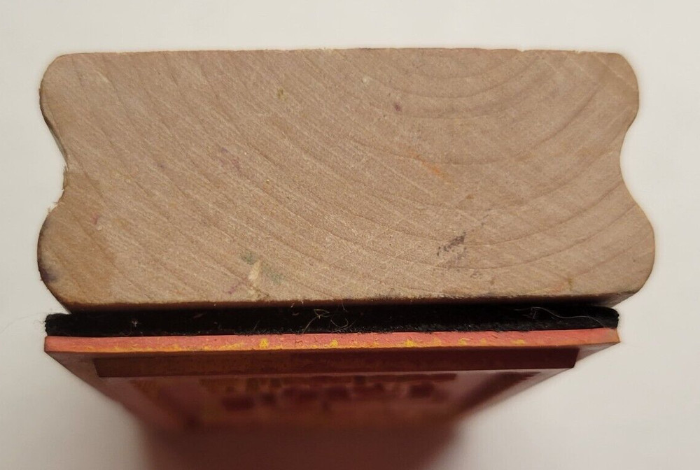 Wood/Rubber Stamp Thanks (Butterflies)