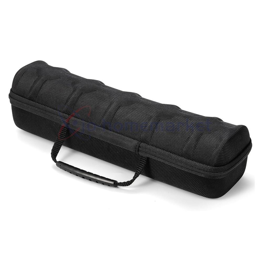 5-Compartment Portable Watch box - With Handle, Flip-Top Lid, and Soft Lining