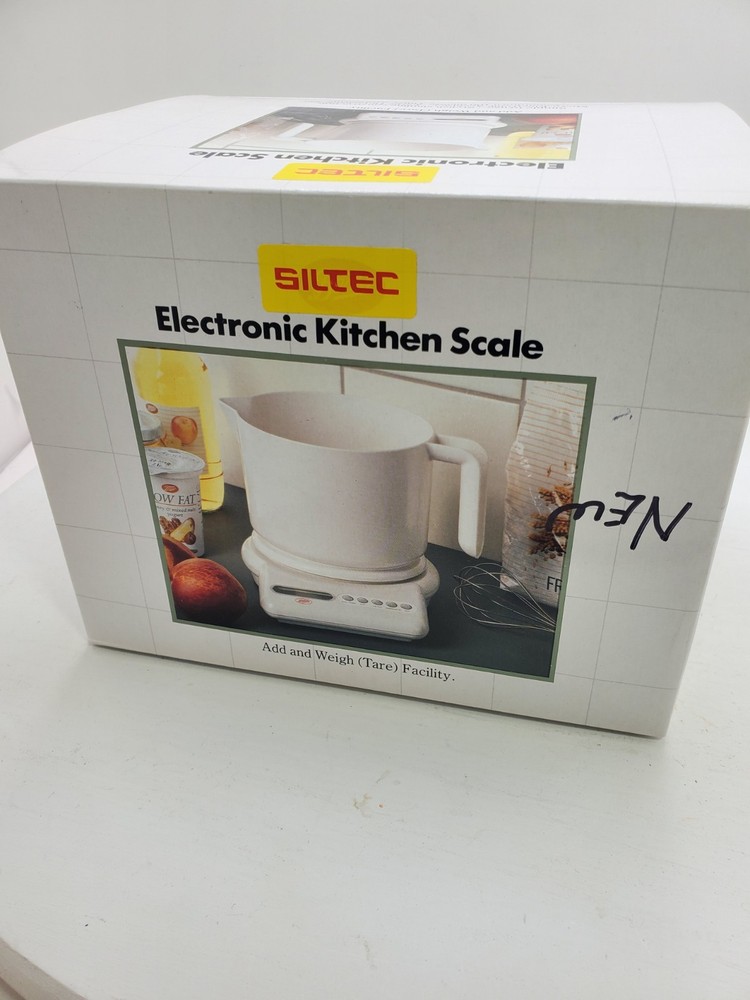 Siltec BS-2000 Electronic Kitchen Scale Detachable Bowl 5kg/11 Lb Open Box