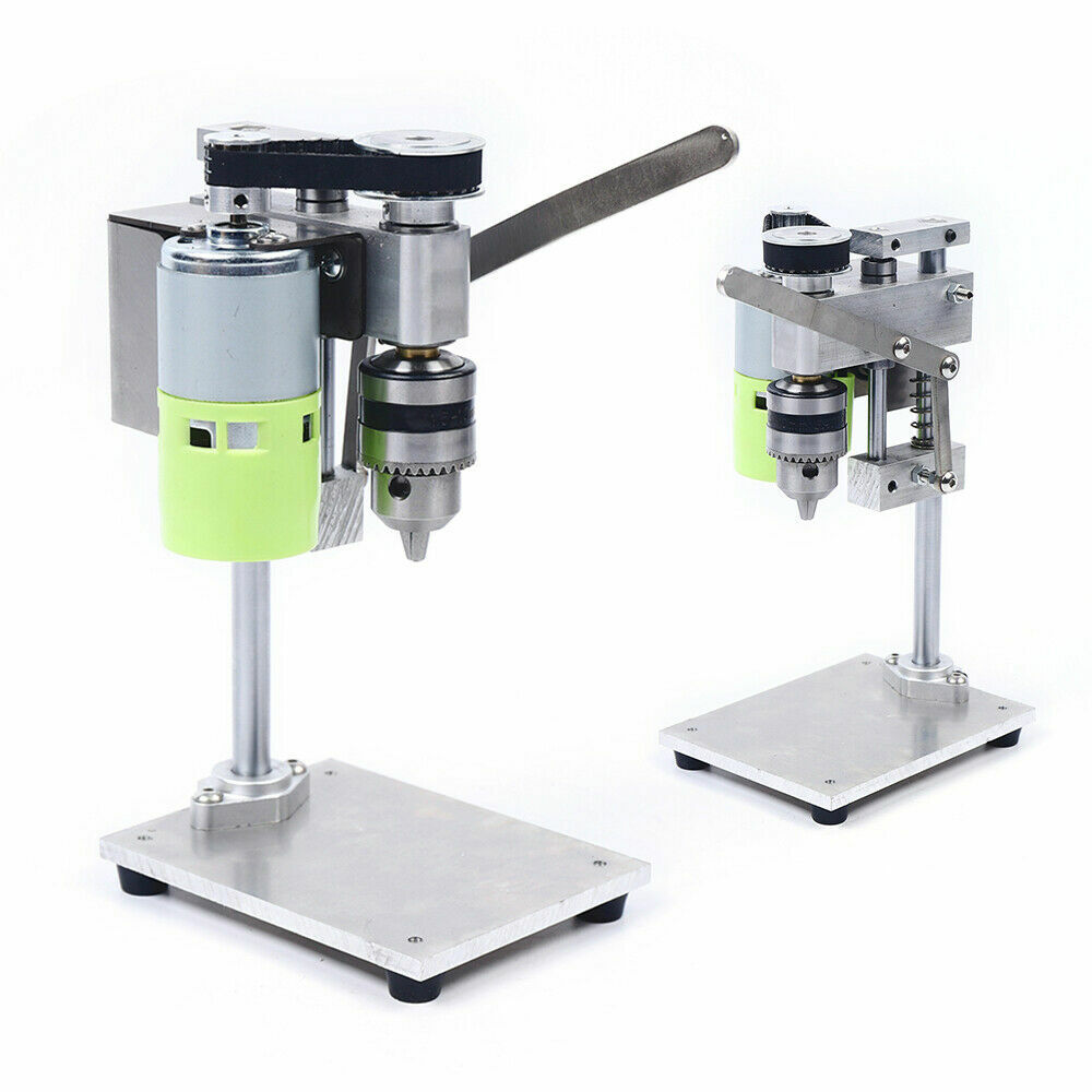 Mini Tabletop Drill Press Bench Small electric Drilling Machine 2 speed 110V