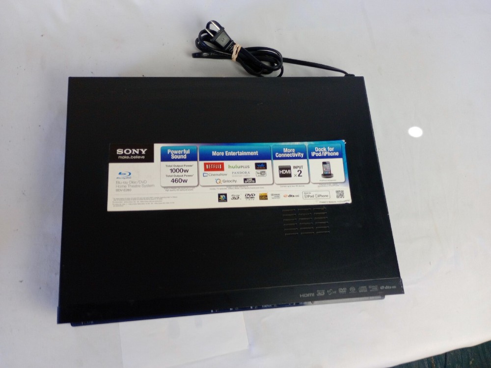 SONY BDV-E280 3D DVD Bluray / NO REMOTE Tested Great Condition