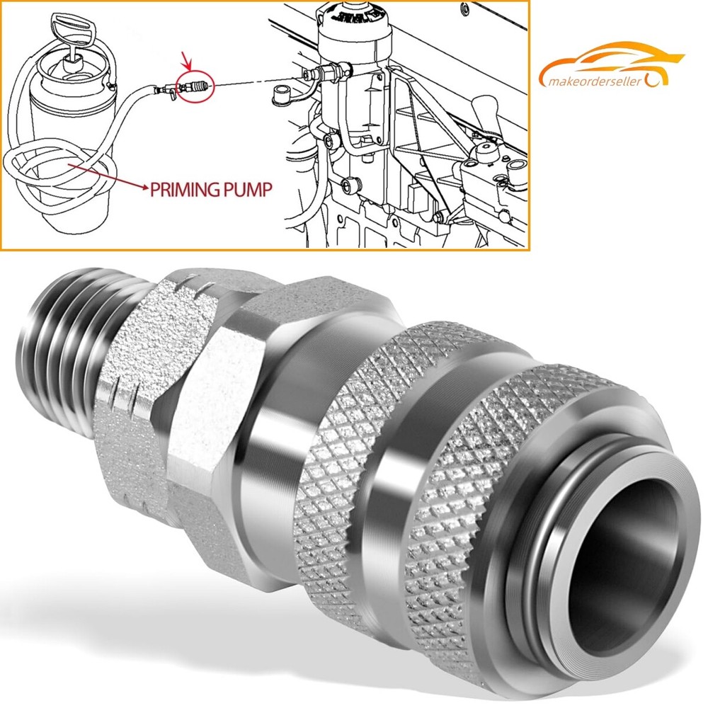 Fuel System Coupler Fitting for Connection to'Compu-Check' Quick Connect Fitting