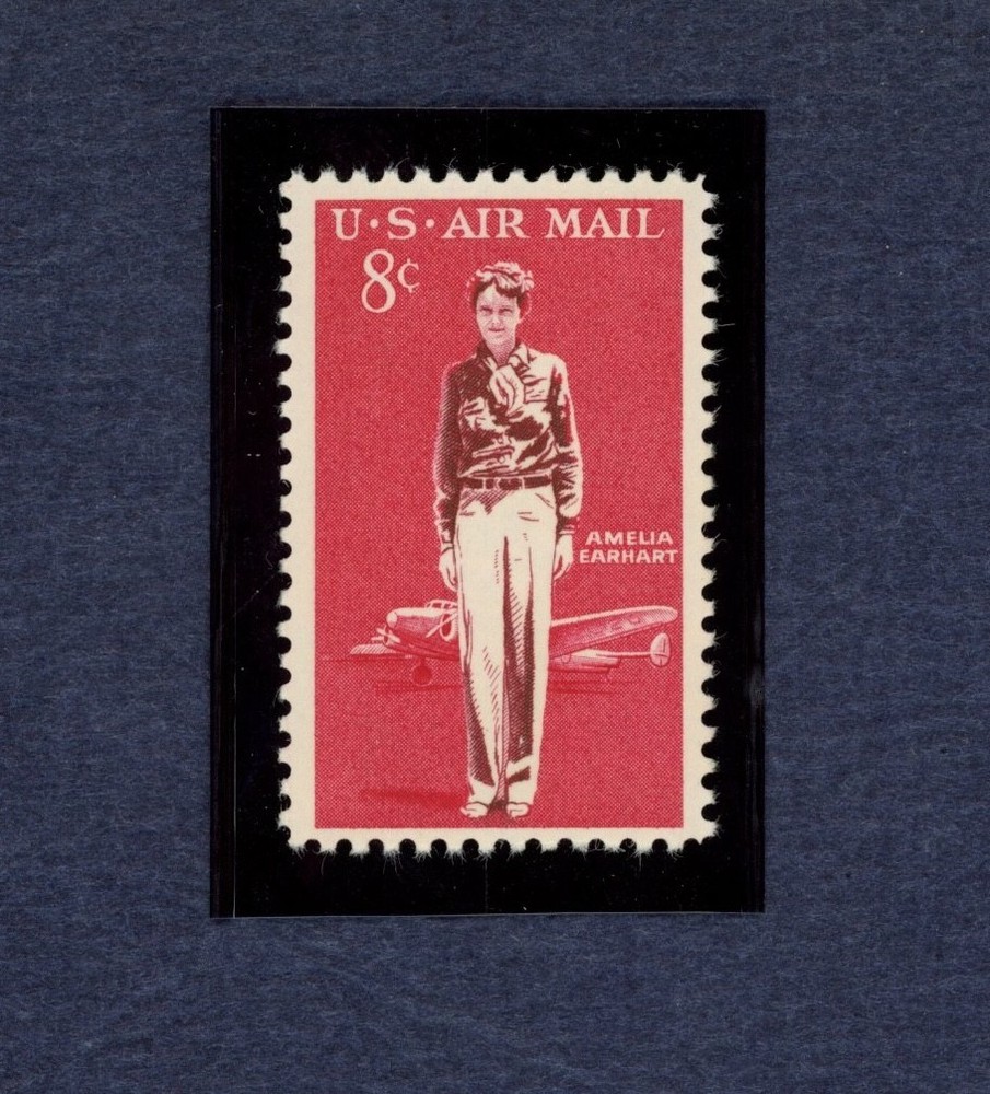 US Scott # C68 1963 8c Amelia Earhart MNH