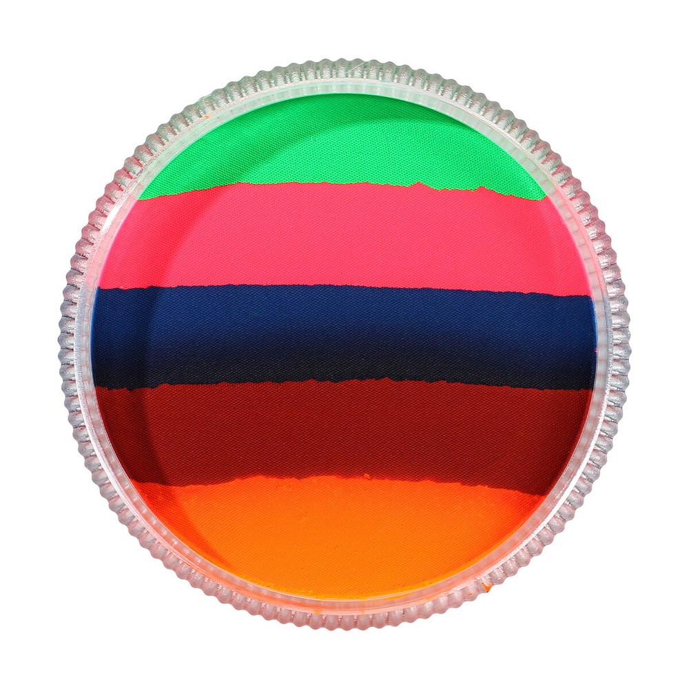 3 Pack Split Cake Face Paint Water Based Rainbow Face Paint for Halloween Makeup