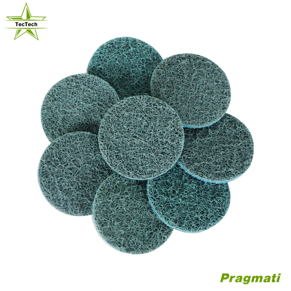 50Pack 2" Fine Surface Conditioning Discs Roll Lock Die Grinder Sanding Pads US