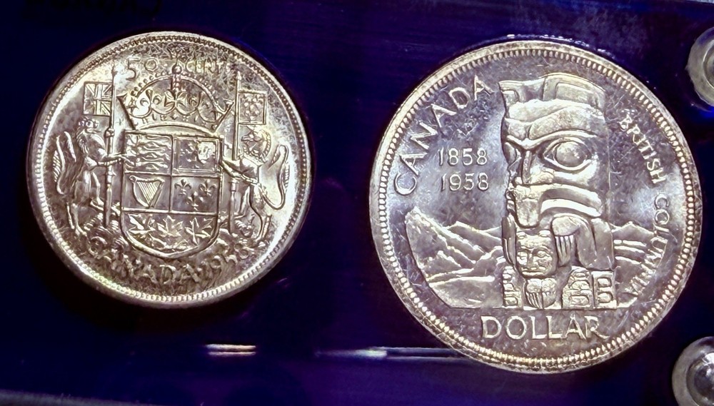 1958 Canada Prooflike Mint Set (PL) – 1.11 oz Silver