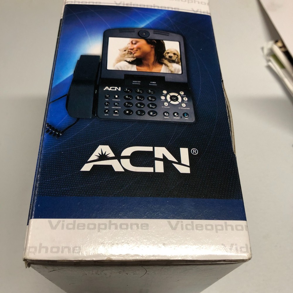 ACN IRIS 3000 7" SCREEN VIDEOPHONE TELEPHONE ETHERNET CONFERENCING
