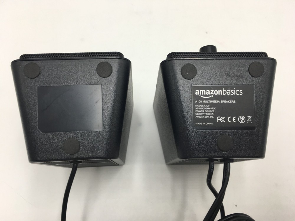 Amazon Basics A100 Multimedia Speakers Set Black