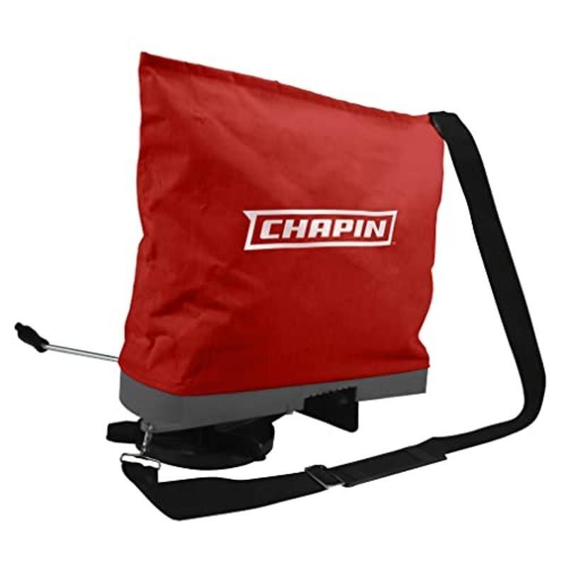 25lb Handheld Bag Seed Spreader W/ Waterproof Bag & Adjustable Shoulder Strap US