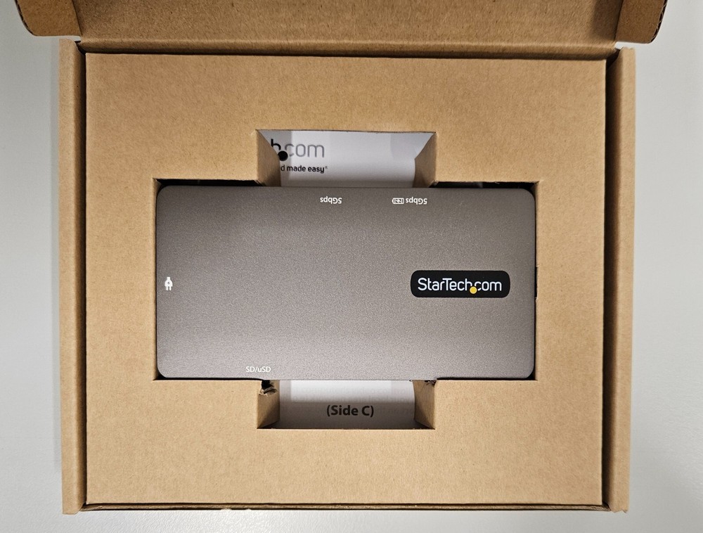 StarTech.com USB C Multiport Adapter Dual HDMI 4K