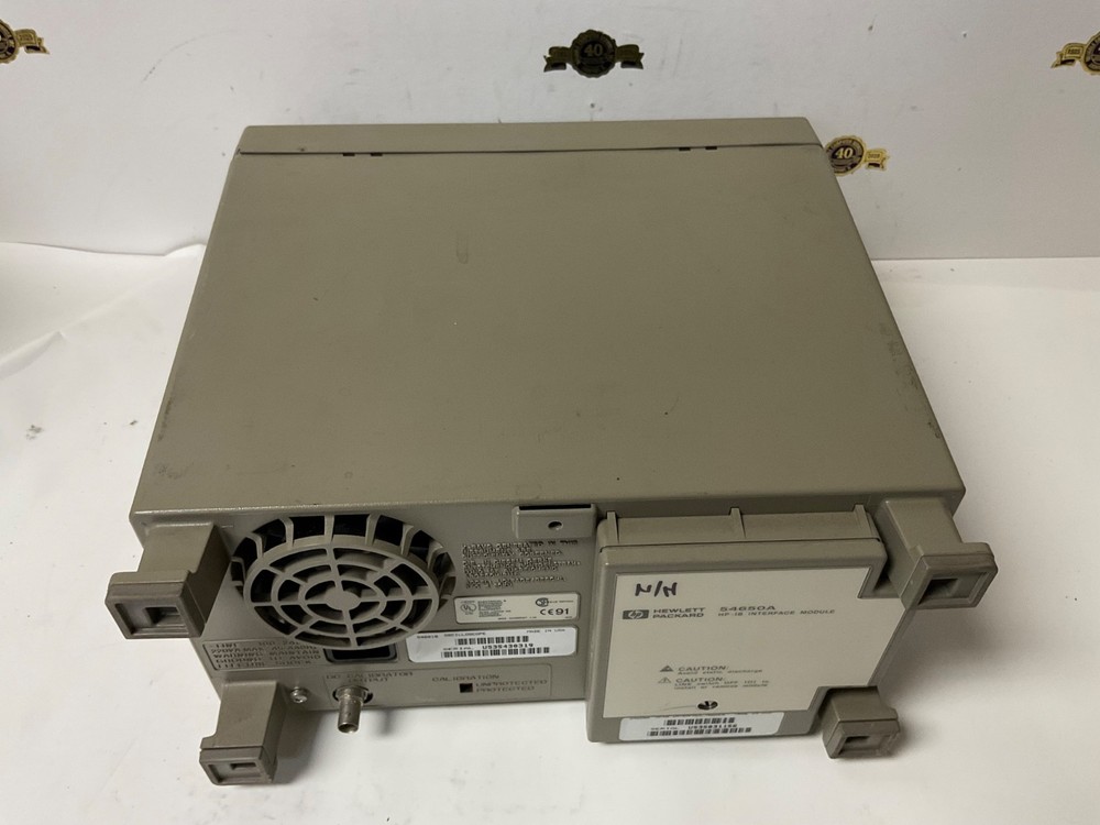 Hewlett Packard HP 54601B Oscilloscope 100MHz 54650A HP-IB Interface module