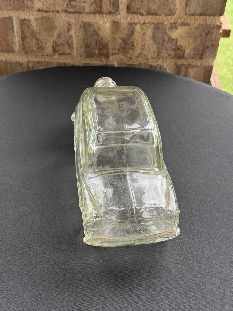 Vintage Car Shape Glass Bottle (Decanter)