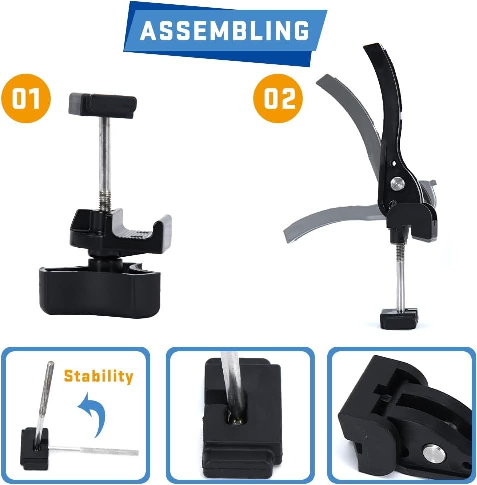 Tonneau Cover Replacement Hardware Kit for Secure Hard Tri-fold Installation