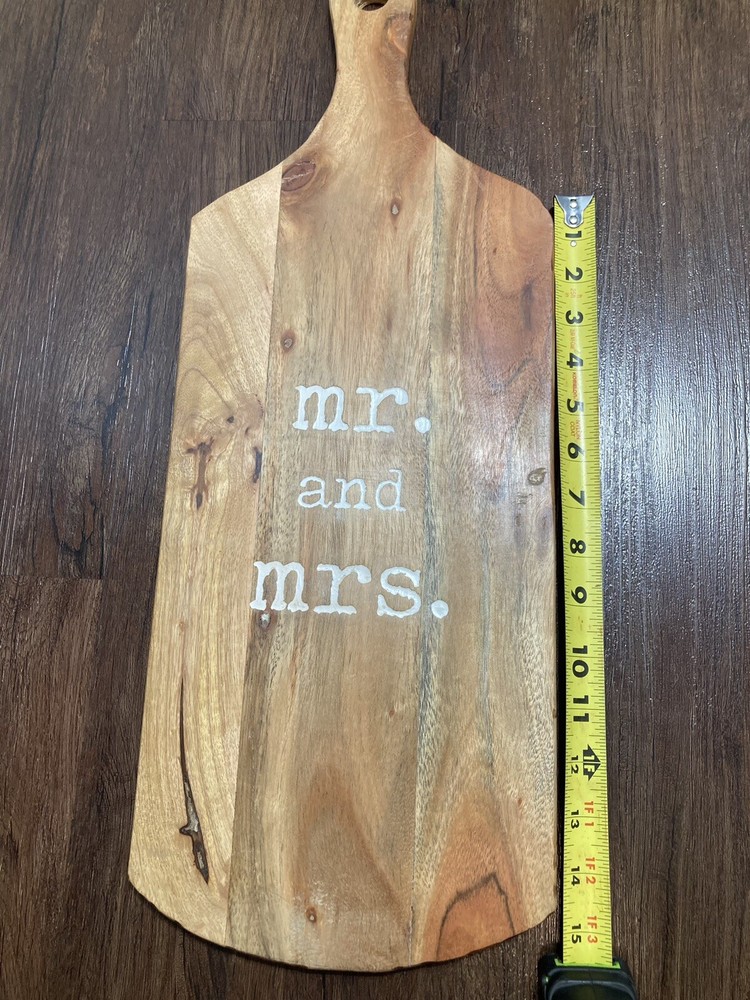 Mr. And Mrs. Cutting Board
