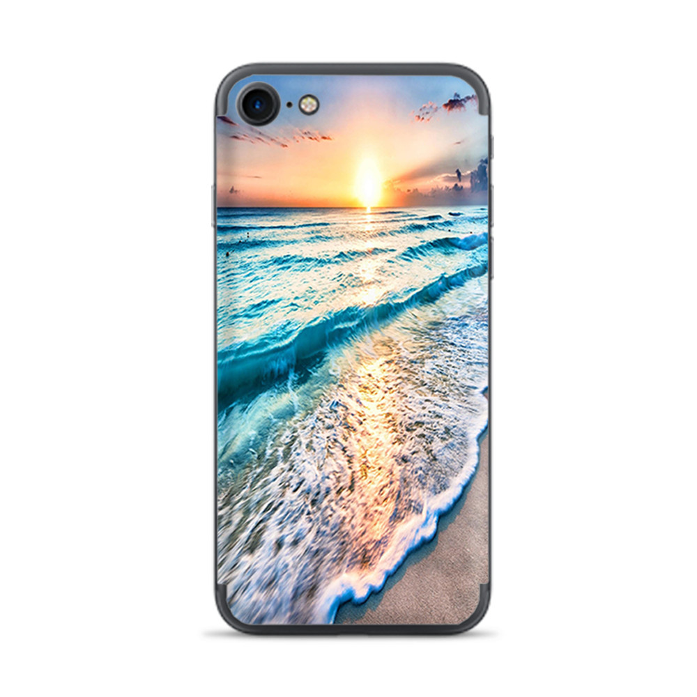 Apple iPhone 7 / 8 Skins Decal Wrap sunset on beach