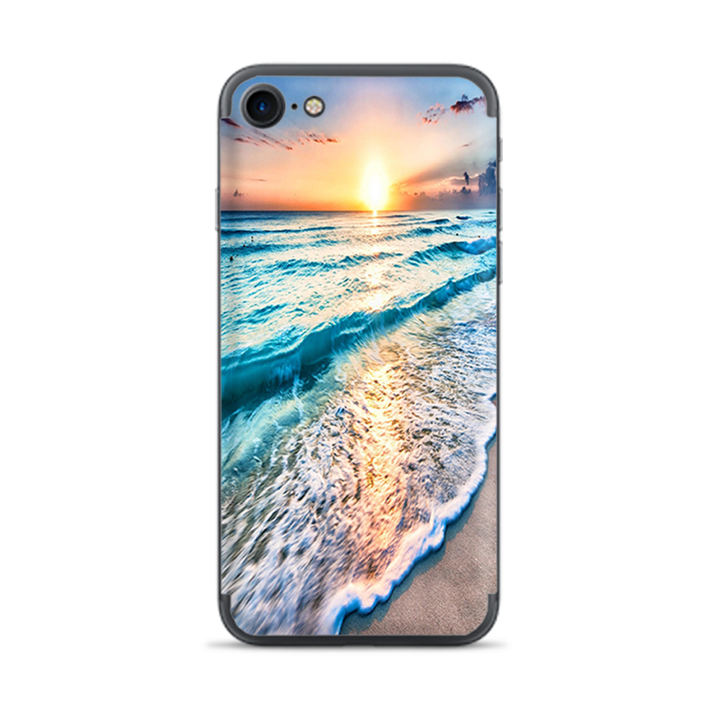 Apple iPhone 7 / 8 Skins Decal Wrap sunset on beach