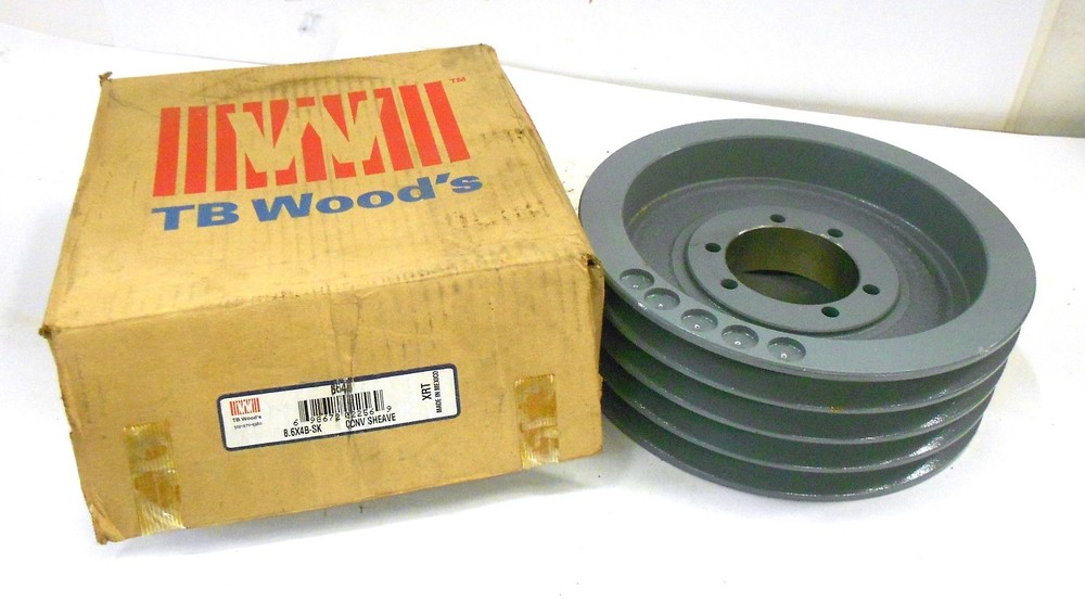 TB WOOD'S, BUSHING BORE V-BELT PULLEY, 864B
