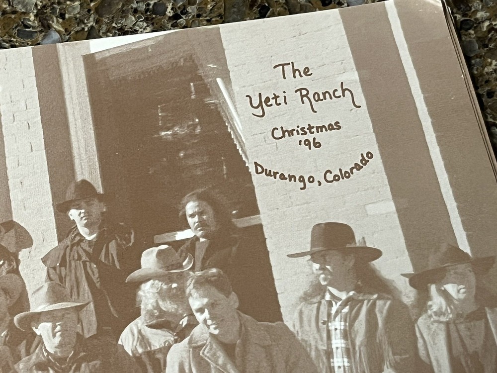 Nos 1996 Yeti Christmas Card