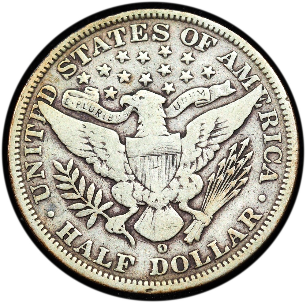 1904-O Barber Half Dollar F / VF