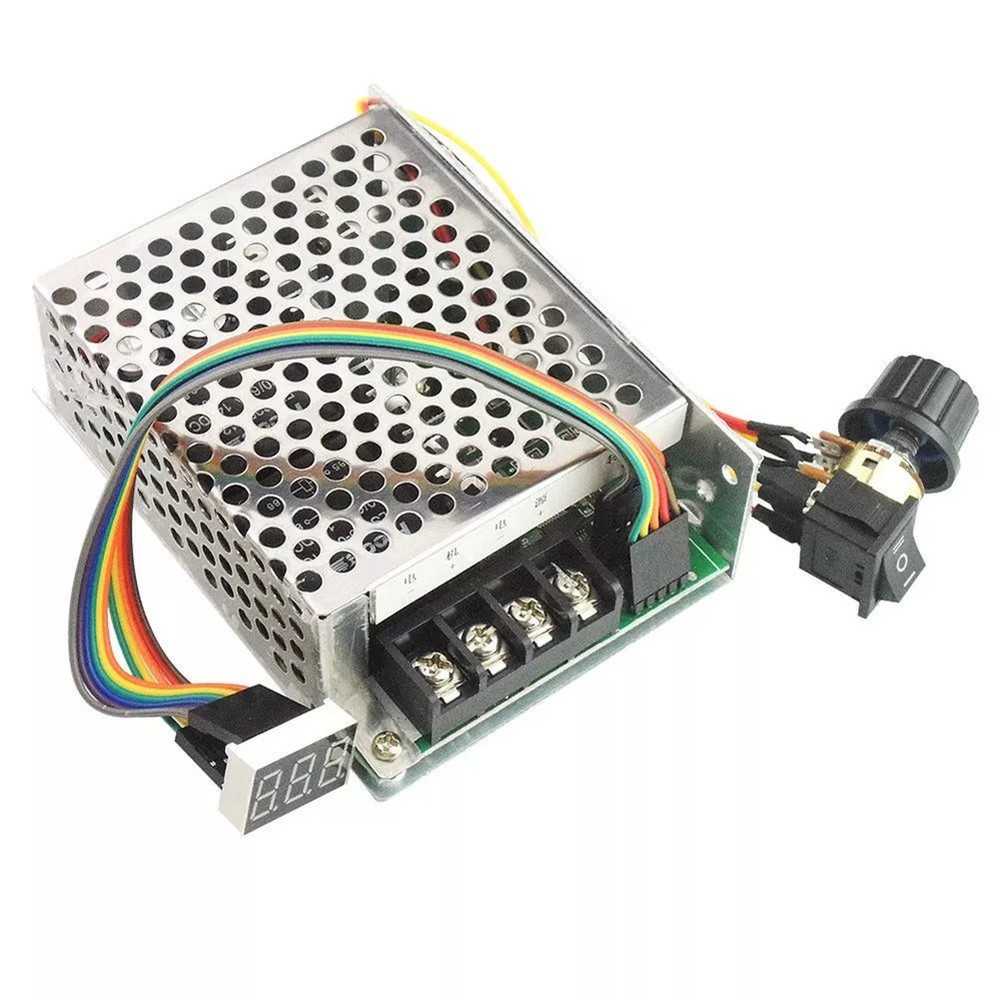 DC Motor Speed Controller 60A with Adjustable Speed and Direction Control