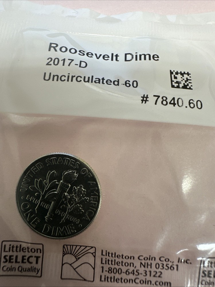 Roosevelt Dime 2017-D Uncirculated-60