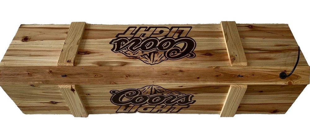 New LED Coors Light Pool Table Light Lamp Billiards Western Rustic