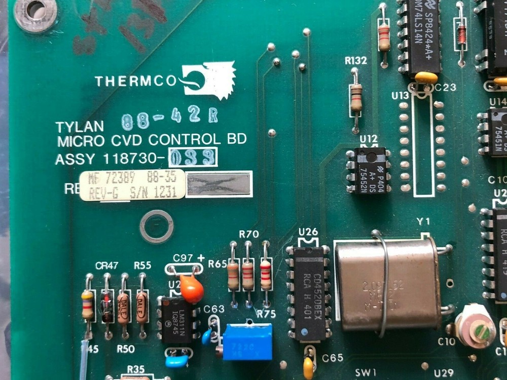 Thermco 118730 Tylan Micro CVD Control PB.