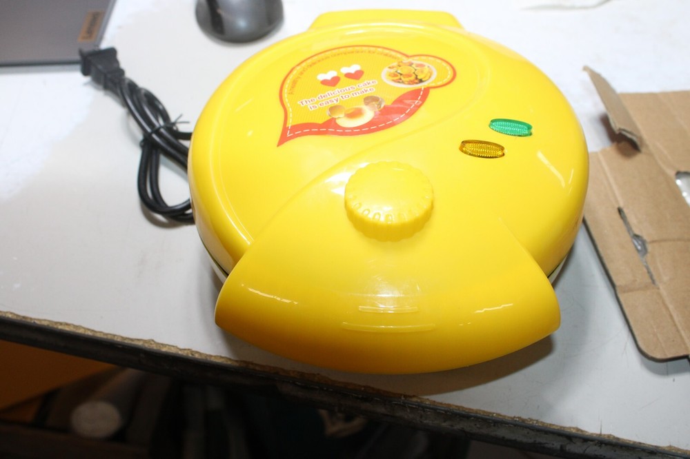 Mini Cake Machine Full Automatic Nonstick Double Side Heating Open Box