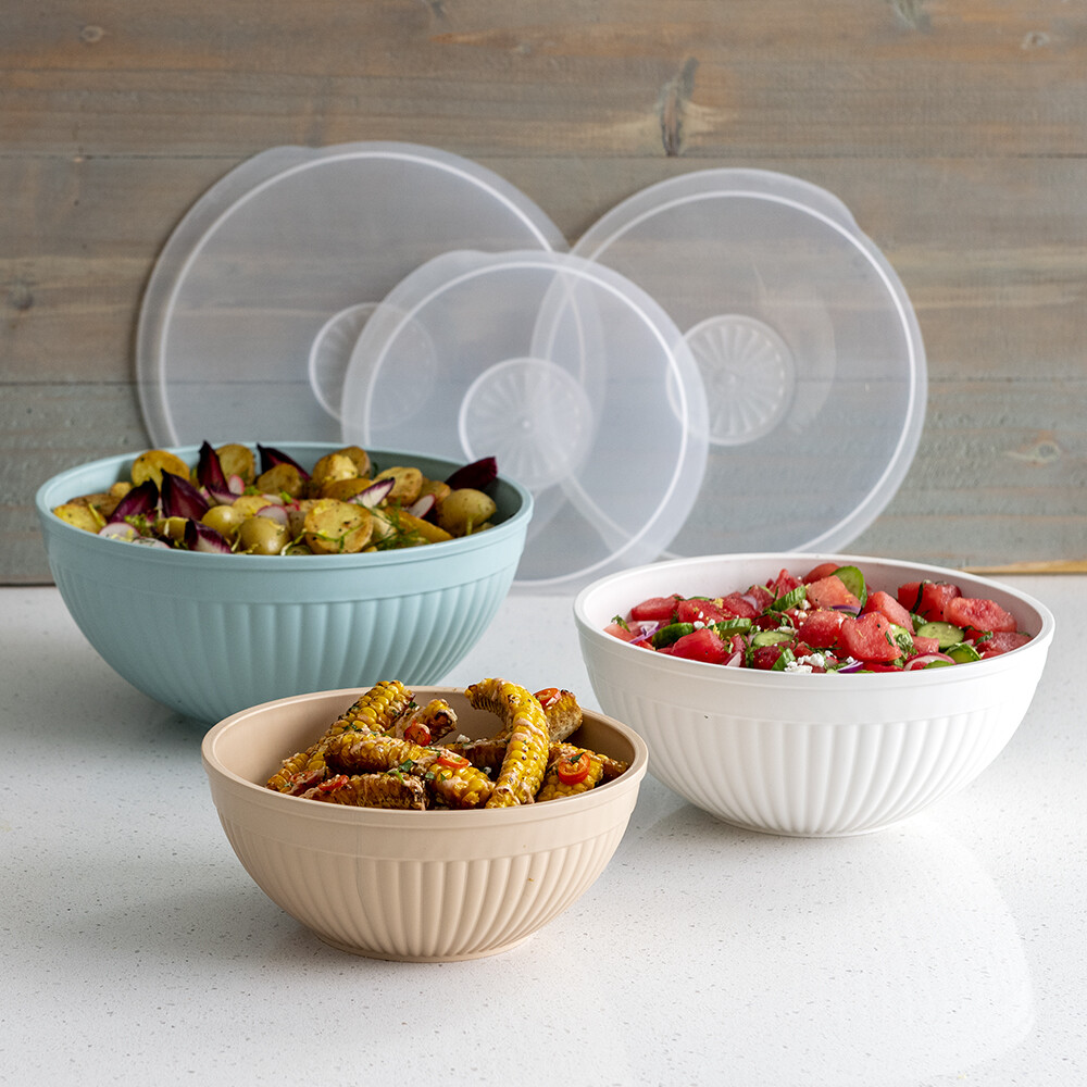 Nordic Ware 6 Piece Covered Bowl Set
