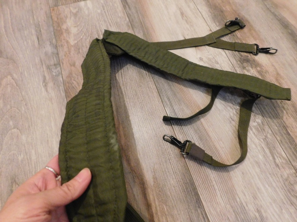 US MILITARY GREEN FIELD BELT SUSPENDER