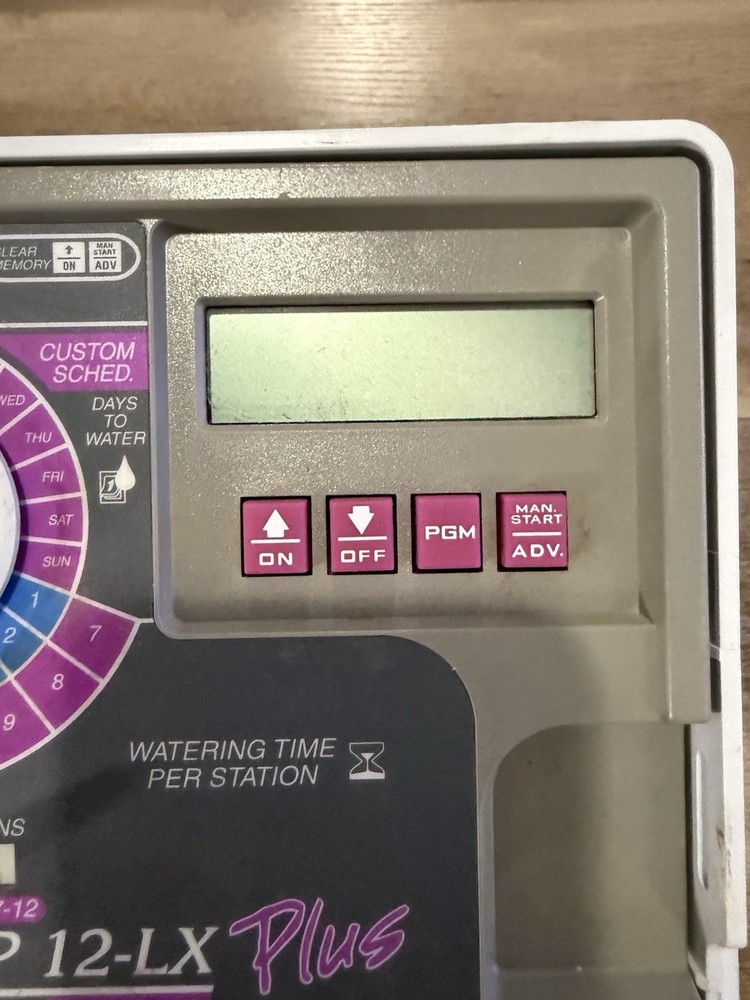 Rainbird ~ ESP 12-LX Plus ~ Professional Controller/Timer ~ Tested ~ With 2 Keys