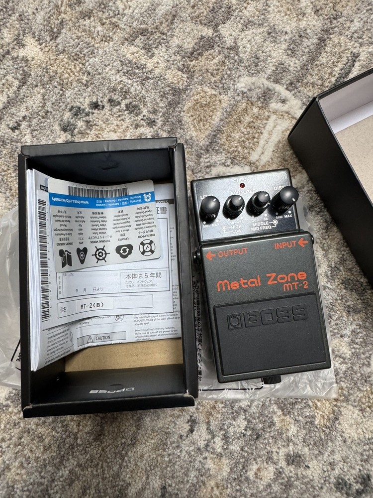 Boss MT-2 Metal Zone Effects Pedal