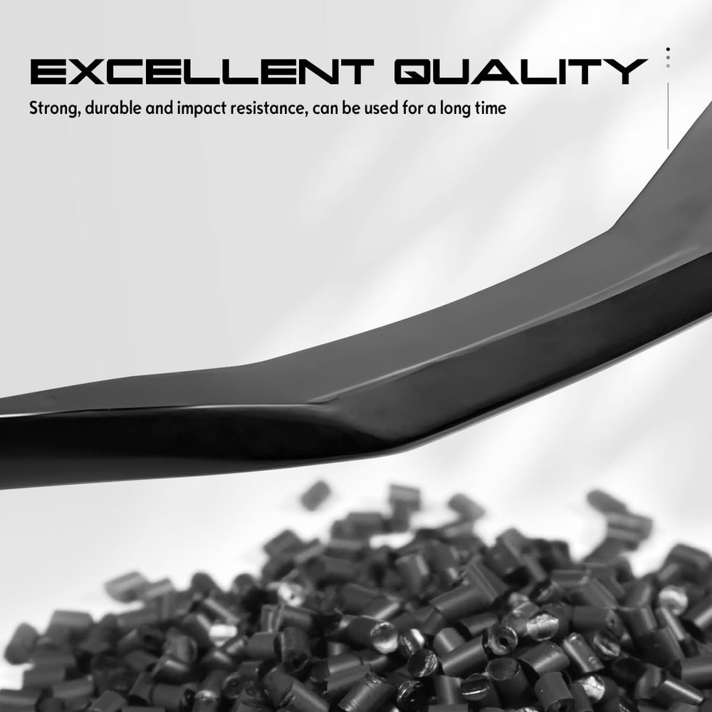 Rear Bumper Lip Diffuser Spoiler, Compatible with 2006-2010 Dodge Charger, MDP S