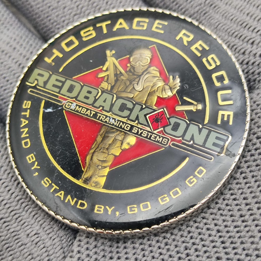 Hostage Rescue Redback One Challenge Coin