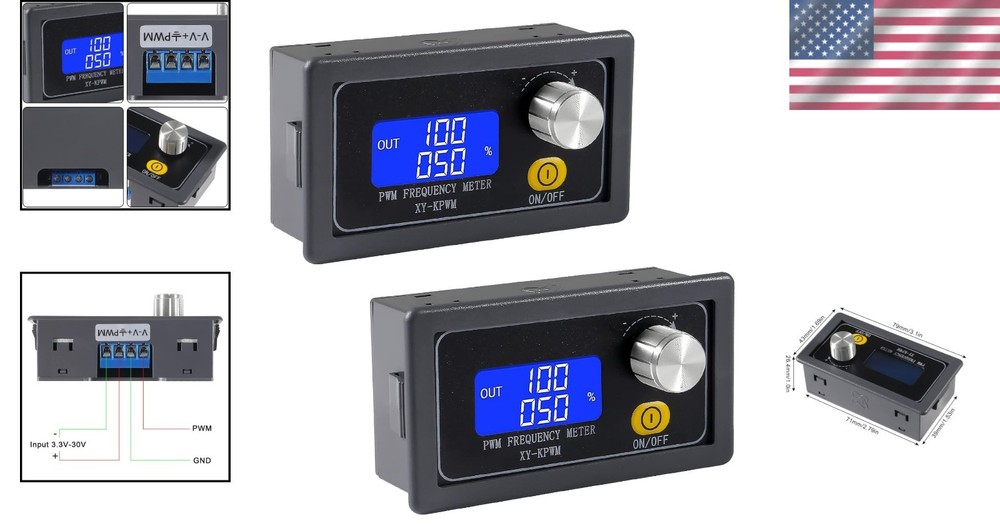 High Precision Square Wave Signal Generator, 1Hz-150KHz with Lock Function