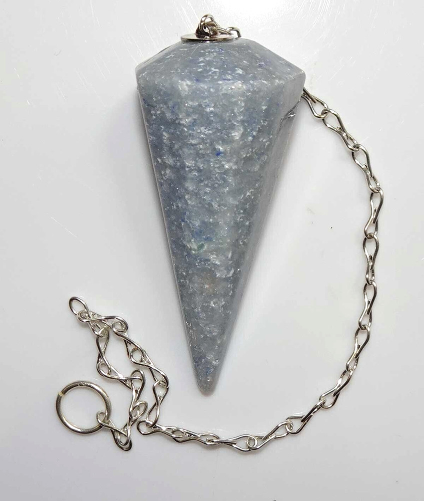 Blue Quartz Pendulum (Dumortierite)  p22