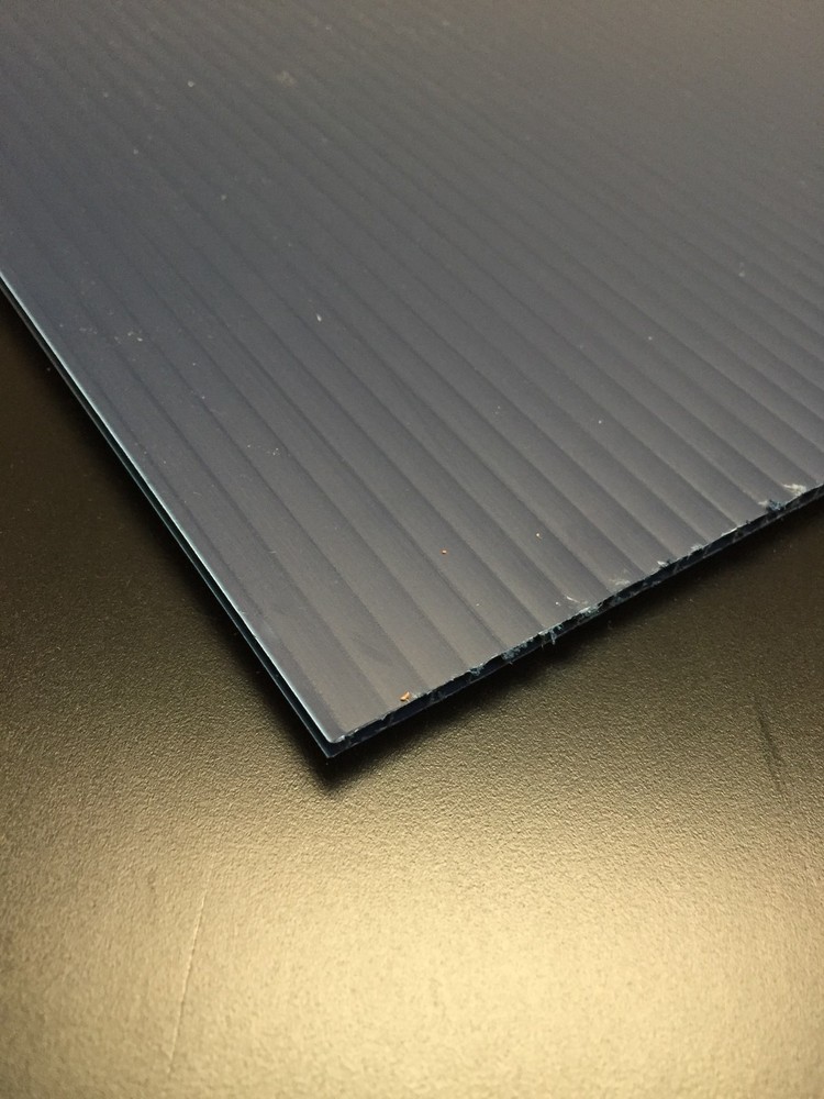Coroplast 4mm 24" x 48" (4 Pack) Dark Blue Corrugated Plastic Sheets Vertical