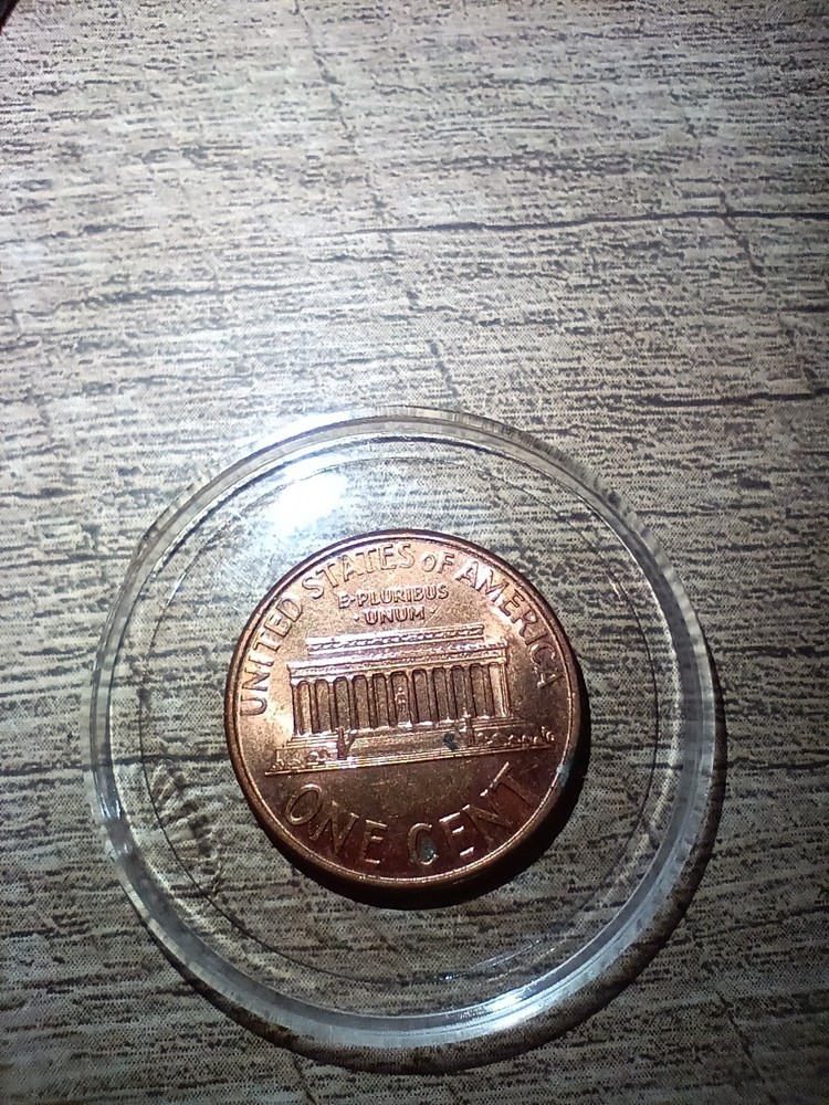 1996 D Penny In Capsule