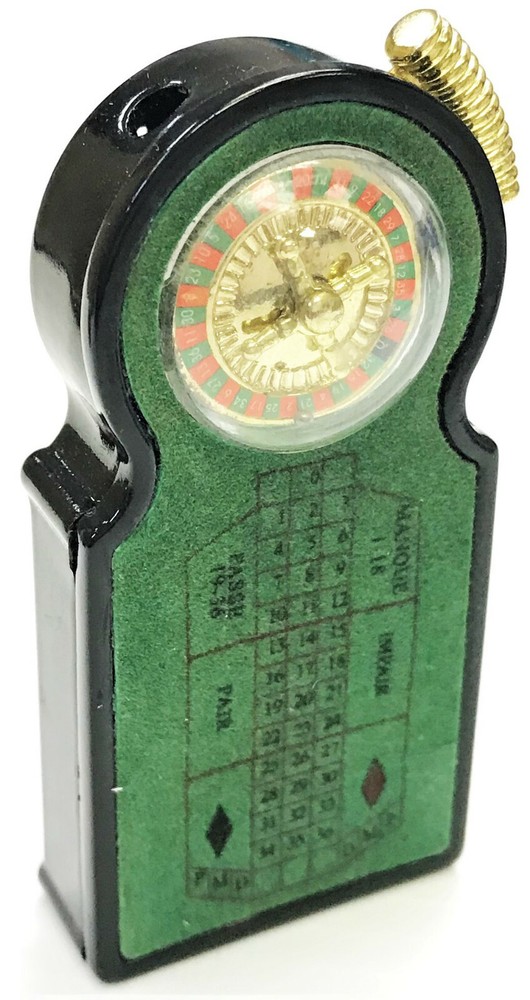 Eclipse Collectible Novelty Roulette Table Design Refillable Lighter, Assorted