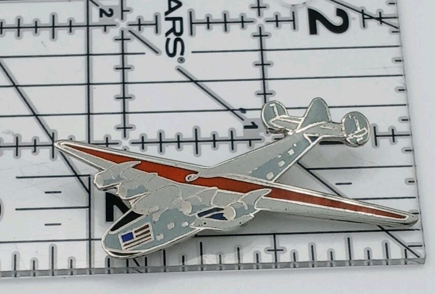 Boeing 314 Clipper Plane Lapel Pin Pinback Badge