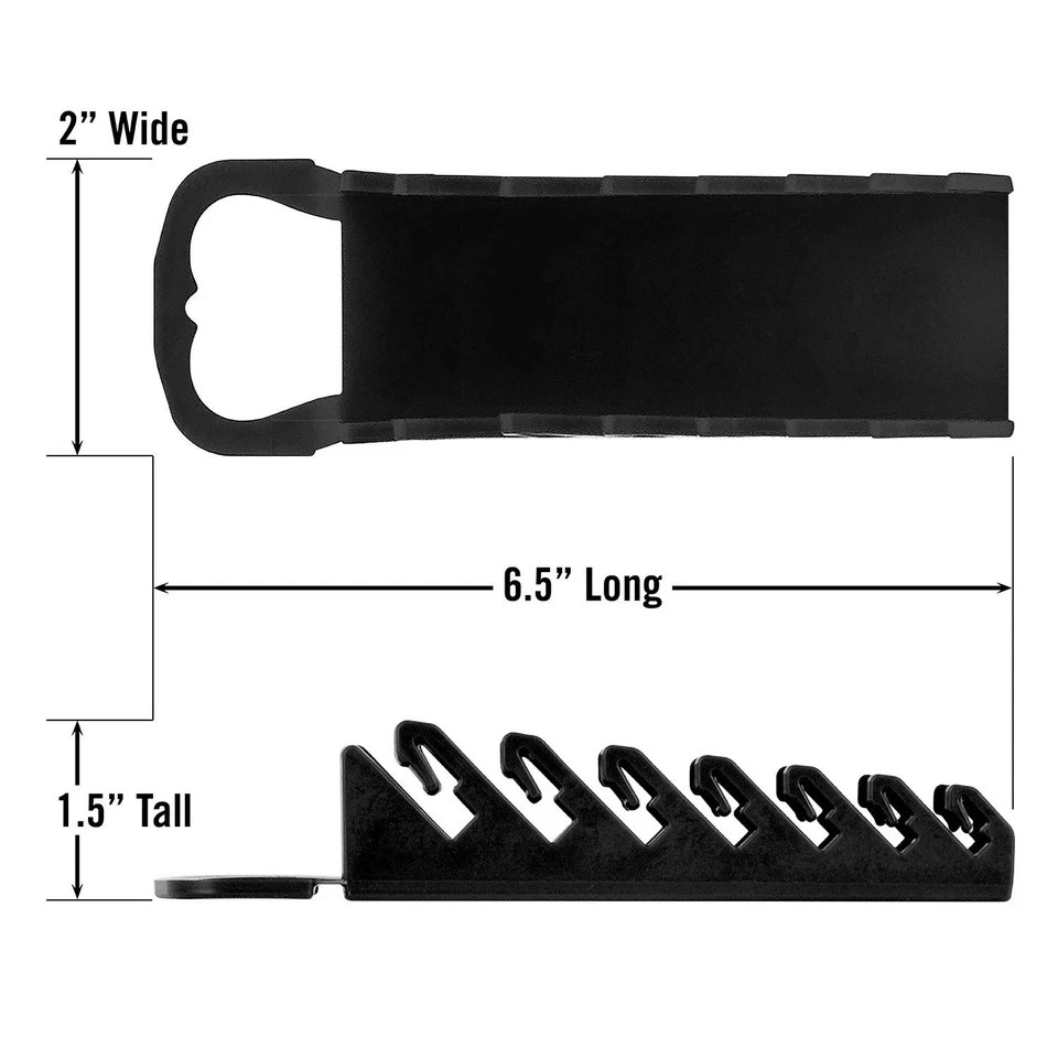 Ernst 5073 Wrench Stubby Gripper - Black