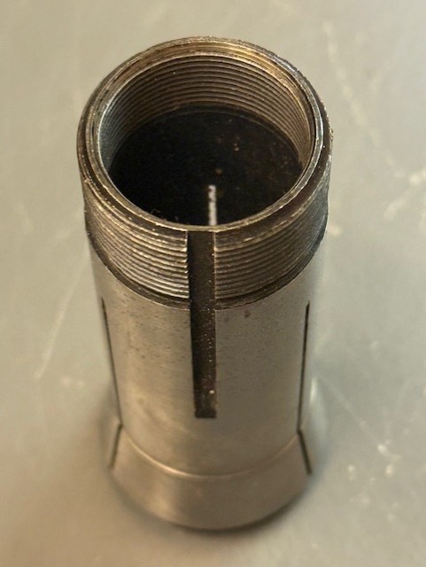Phase II 3/16" Round Smooth 5C Collet w/Internal Threads