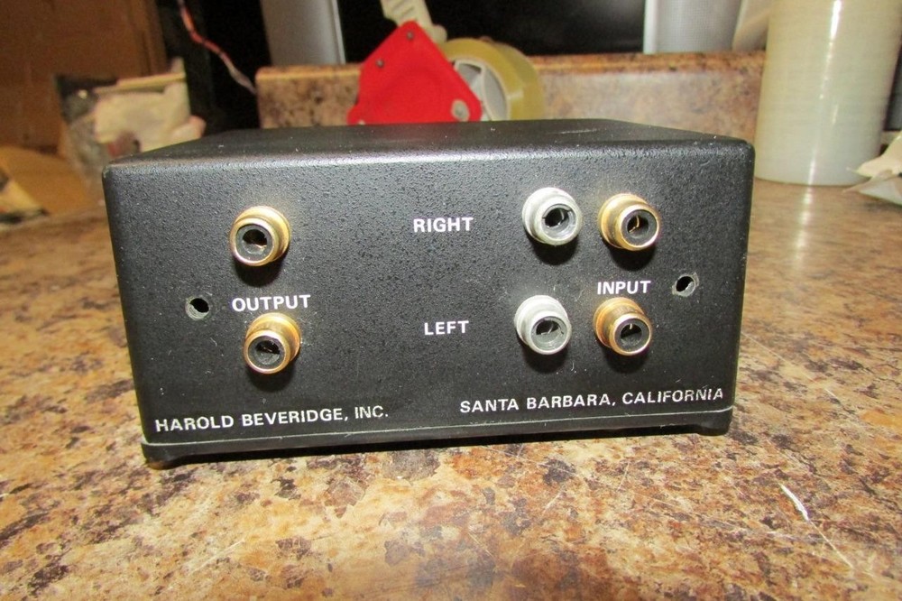Vintage Harold Beveridge System 3 Bass Control Unit