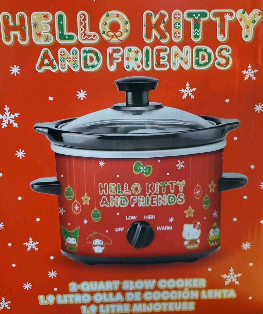 Hello Kitty & Friends 2 Quart Slow Cooker Brand New