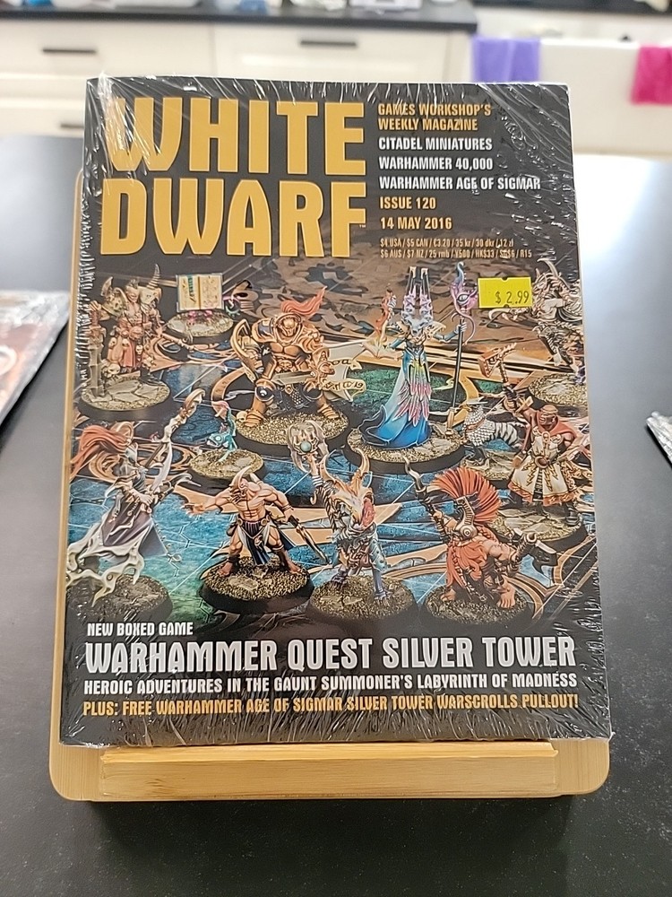 GW White Dwarf Weekly #120 "Warhammer Quest Silver Torch" Mag