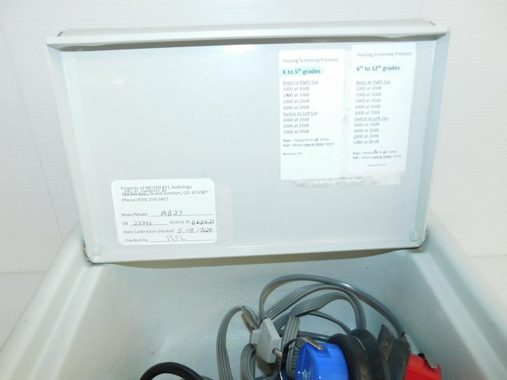 MAICO MODEL MA 27 AUDIOMETER (SBS4)