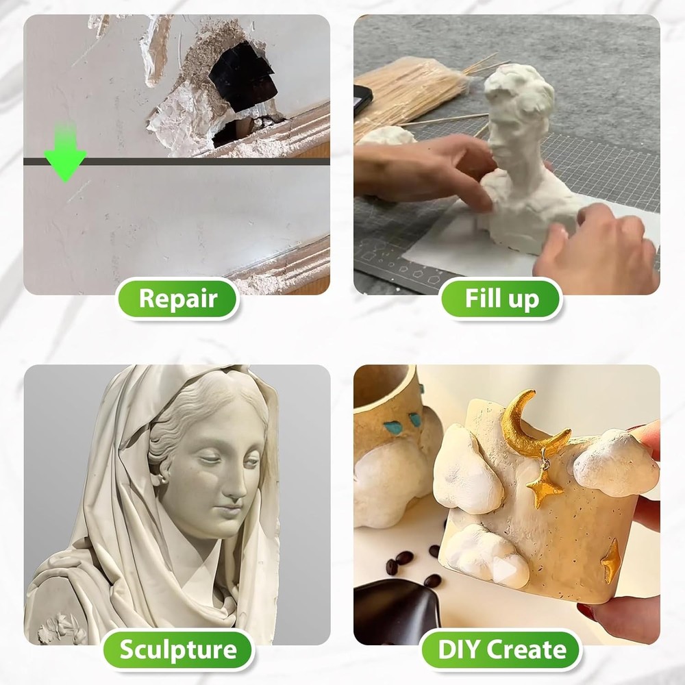 Epoxy Sculpting Clay, 2 lbs White Epoxy Putty