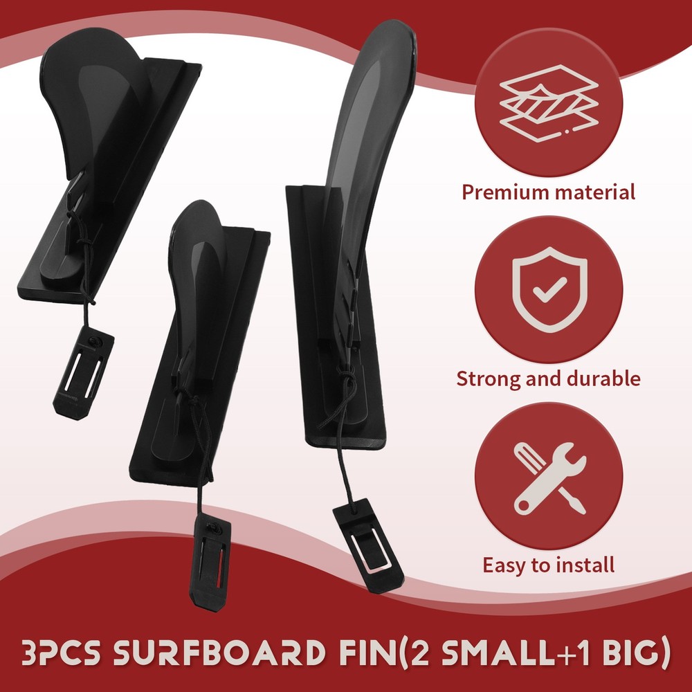 Surfboard Central Fin and Side Fin Stand /Paddle/Inflatable Board7238