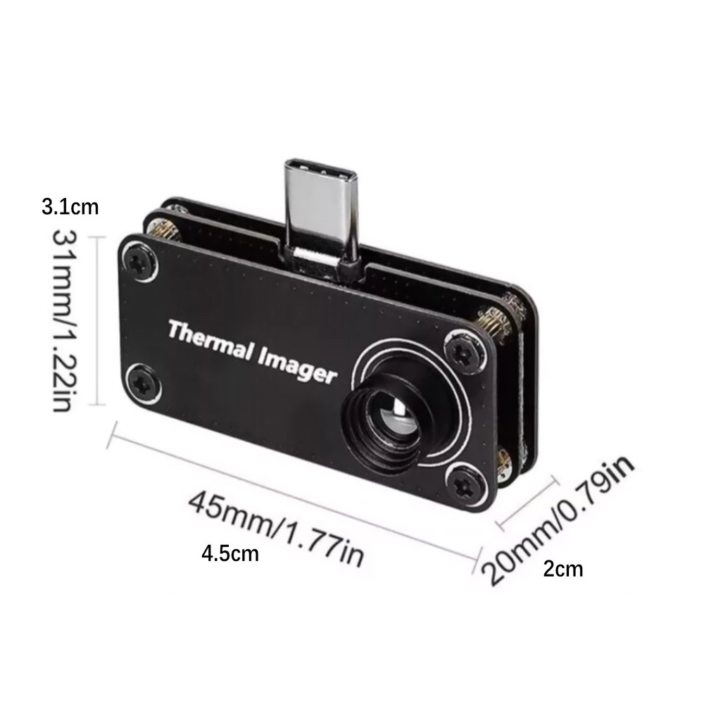 USB TypeC Pocket Thermal Imaging Camera IR Imager for Android Mobile Phone